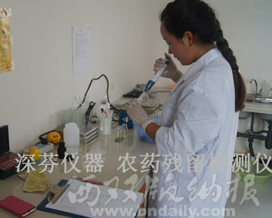 勐?？h加大蔬菜農(nóng)藥殘留檢測(cè)