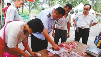 遏制病害肉、注水肉進(jìn)入市場(chǎng)